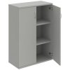 Hobis Policová skriňa Strong, 80x115,2x40 cm, sivá/sivá