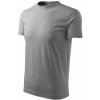 Malfini CLASSIC 101 Tričko unisex L, Tmavosivý melír