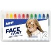 Farby na tvár v krabičke 12ks