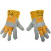 GEKO Kožené pracovné rukavice kombinované 10.5“ G73545