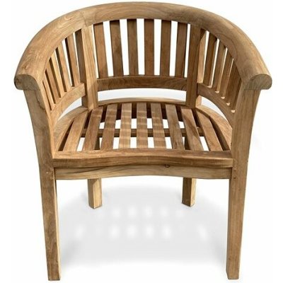 NOELA Kreslo záhradné BANANA/PEANUT, teak