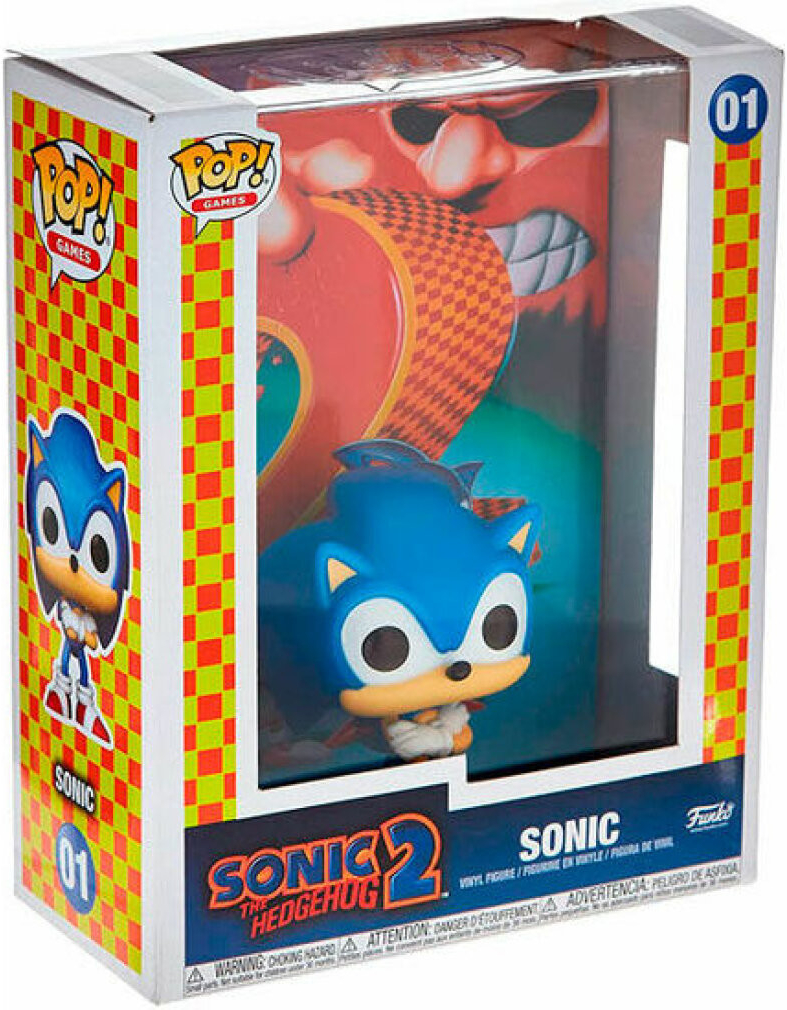 Funko POP! Sonic the Hedgehog 2 Game Cover Sonic heo Exclusive 9 cm