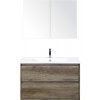 Kúpeľňová zostava Sanox Porto keramika skrinka 90 cm dub tmavý