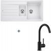 Set Blanco Legra 6 S + Blanco Mida Čierna matná