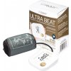 Vitammy ULTRA BEAT ramenný tlakomer, farba biela/zlatá