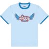 Tričko Run-DMC - Hollis Crew, Unisex,Modrá,XL