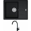 Franke BFG 611-62 onyx + Franke FC 6018.071 LINA onyx