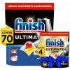 Finish Quantum Ultimate kapsule do umývačky riadu 70ks + Darček