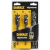 DT90237 DEWALT 3DÍLNÁ SADA VRTÁKŮ S TŘEMI DRÁŽKAMI