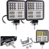 LED Halogénová Pracovné Svietidlo 12v 24v 177w 2ks.
