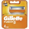 Gillette Fusion 5 náhradné hlavice na holiaci strojček - 4 ks/balenie