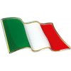 3D logo vlajka Taliansko 78x40 mm