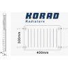 Korad Radiators 11K 300 x 400 mm