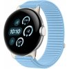 VSETKONAMOBIL 123028 NYLON Vymeniteľný remienok pre Google Pixel Watch / Pixel Watch 2 / Pixel Watch 3 41mm / Pixel Watch 4 41mm svetlomodrý