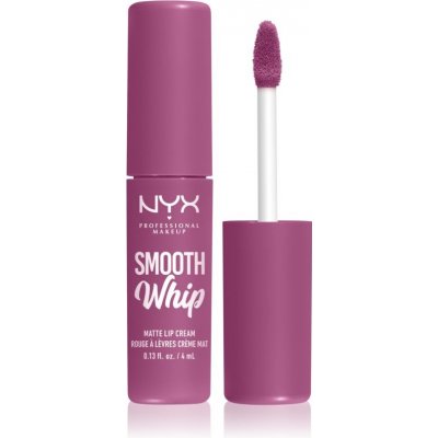 NYX Professional Makeup Smooth Whip Matte Lip Cream zamatový rúž s vyhladzujúcim efektom 19 Snuggle Sesh 4 ml