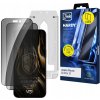 2x Tvrdené sklo so súkromnou ochranou 3mk Privzone 9H pre iPhone 16 Pro a iPhone 17