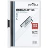 DURABLE obal s klipom a vreckom - DURACLIP PLUS 30 - A4 - biely