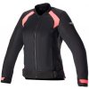 Bunda ALPINESTARS Stella Eloise Air 2, dámska (čierna/ružová fluo) 2XL