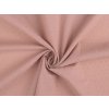 Bavlněná látka / plátno s nopky METRÁŽ - 3 pudrová tmavá
