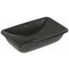 Villeroy & Boch Loop&Friends - Umývadlo, 68x45 cm, bez prepadu, bez otvoru na batériu, CeramicPlus, Pure Black 4A5801R7