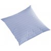Brotex Obliečka saténová prúžok 70x90cm modrá Zapínanie: nitený gombík