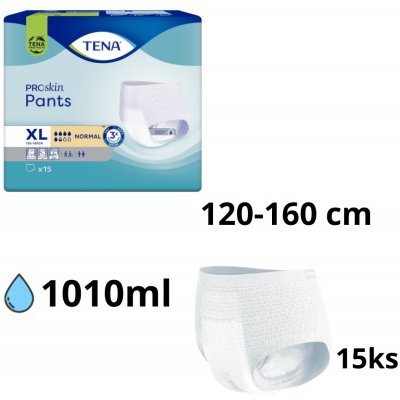 TENA Pants Normal XL naťahovacie inkontinenčné nohavičky 1x15ks