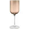 Blomus Pohár na červené víno FUUMI 400 ml, sada 4 kusov, kávová farba, sklo