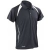 Spiro Pánske funkčné polo tričko RT177M Black S