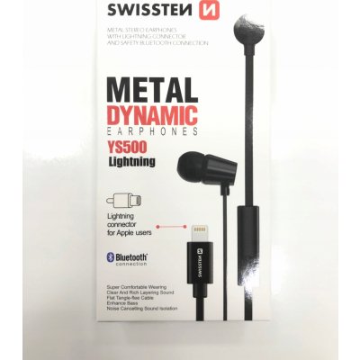 Swissten Earbuds Dynamic YS-500 Lightning