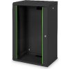 Digitus Nástěnná skříňka 20U, Unique Series 998x600x450 mm, barva černá (RAL 9005)