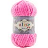Alize příze Velluto 121 svítivě růžová