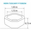 Marimex MSPA Tuscany F-TU062W | 11400279
