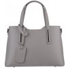 NovaKabelka.sk Isidora Grigia Piccola kožená talianska kabelka sivá