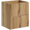 ArtCom Skrinka pod umývadlo NOVA Oak 82-50-2S | 50 cm