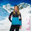 NORTHFINDER BU-48061SKP 271black/blue dámska bunda ORLOVA