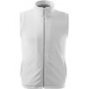 RIMECK NEXT 518 / Unisex fleece vesta - biela XS