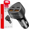 Nabíjačka do auta 50W 2xUSB-A + 2xUSB-C AMiO-04284