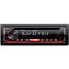 JVC autorádio s CD/MP3/USB/AUX/Bluetooth pripojenie/červené podsvietenie/odním.panel