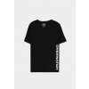 Overwatch Vertical Logo Men's short sleeved T-Shirt black