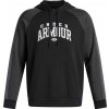 Pánska mikina Under Armour UA Rival Flc CB Hood čierna|M