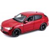 Bburago Alfa Romeo Stelvio 1:24 červená (BB18-21086R)