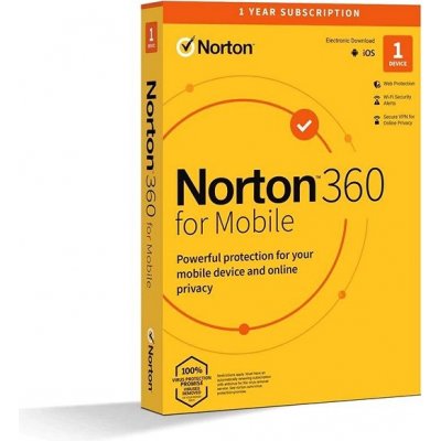 Norton 360 Mobile 1 lic. 1 zar. 12 mes.