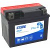 Motobatéria EXIDE BIKE AGM 3Ah, 12V, YTX4L-BS