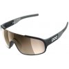 POC okuliare POC Crave Uranium Black Translucent Grey Brown - Light Silver Mirror ONE SIZE