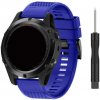 MojRemienok.sk Silikónový remienok pre Garmin EasyFit/QuickFit 20 mm Farba: modrá