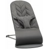 BABYBJÖRN Lehátko Bliss Anthracite Petal Woven, tmavo šedá konštrukcia
