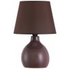 RABALUX 4476 Ingrid textilná lampička E14 1x40W hnedé
