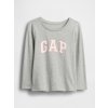 GAP Baby tričko s logom Sivá 5YRS Sivá Sivá