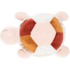 NATTOU Hračka plyšová korytnačka Lapidou 4 aktivity 19 cm Pink