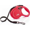 Vodítko FLEXI Classic New XS opasok 3m/12kg červená